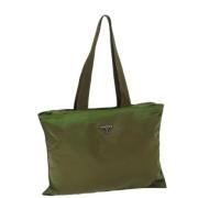 Pre-owned Nylon prada-bags Prada Vintage , Green , Dames