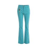 Bootcut Broek Lente-Zomer 2024 Collectie Fracomina , Blue , Dames