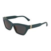 Cat Eye Zonnebril Cartier , Green , Unisex