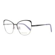 Zwarte Cat Eye Optische Monturen Emilio Pucci , Black , Dames