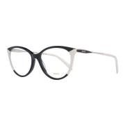 Stijlvolle Cat Eye Optische Monturen Emilio Pucci , Black , Dames