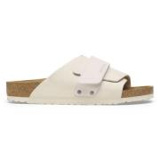 Kyoto Nubuck/Suede Sandal Birkenstock , White , Heren