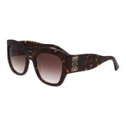 Cat Eye Zonnebril Cartier , Brown , Unisex