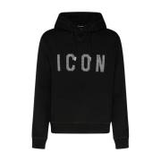 Hoodies Dsquared2 , Black , Heren