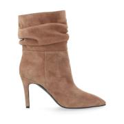 Gekrulde Enkellaars Monk Stijl Via Roma 15 , Brown , Dames