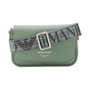 Groene Mini Tas met Verstelbare Band Emporio Armani , Green , Dames