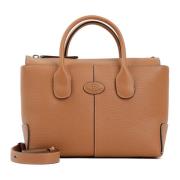 Donkere Kenia Leren Tas Tod's , Brown , Dames