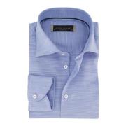 Tailored Fit Business Overhemd Lichtblauw John Miller , Blue , Heren