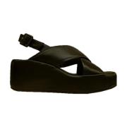 Zwarte hoge hak sandalen voor vrouwen Högl , Black , Dames