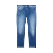 Denim Jeans George Stijlvolle Collectie Dondup , Blue , Heren
