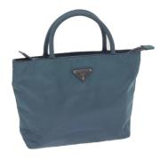 Pre-owned Nylon prada-bags Prada Vintage , Blue , Dames