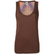 Pre-owned Fabric tops Missoni Pre-owned , Brown , Dames