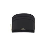 Leather clutches A.p.c. , Black , Dames