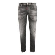 Slim-fit Jeans Dsquared2 , Black , Heren