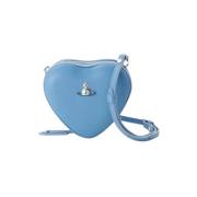 Leather shoulder-bags Vivienne Westwood , Blue , Dames