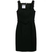 Pre-owned Acetate dresses Moschino Pre-Owned , Black , Dames