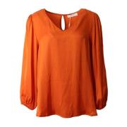 Pensee Top in Oranje Amélie & Amélie , Orange , Dames