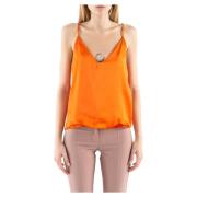 Vog top elegant Doris S , Orange , Dames