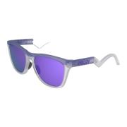 Sportieve Vierkante Zonnebril Oakley , Purple , Unisex