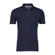 Donkerblauw poloshirt korte mouw Brax , Blue , Heren