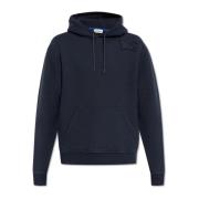 Sweatshirt met logo Burberry , Blue , Heren