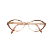 Pre-owned Acetate sunglasses Yves Saint Laurent Vintage , Brown , Dame...