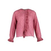 Pre-owned Cotton tops Isabel Marant Pre-owned , Pink , Dames