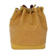 Pre-owned Leather louis-vuitton-bags Louis Vuitton Vintage , Yellow , ...