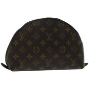 Pre-owned Canvas louis-vuitton-bags Louis Vuitton Vintage , Brown , Da...