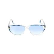 Pre-owned Acetate sunglasses Yves Saint Laurent Vintage , Blue , Dames