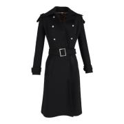 Pre-owned Wool outerwear Dolce & Gabbana Pre-owned , Black , Dames