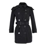 Pre-owned Wool outerwear Burberry Vintage , Black , Dames