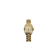 Pre-owned Metal watches Michael Kors Pre-owned , Yellow , Dames