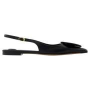 Leather flats Jacquemus , Black , Dames