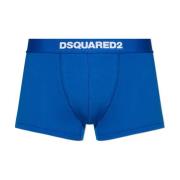 Boxershorts met logo Dsquared2 , Blue , Heren