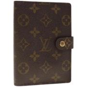 Pre-owned Canvas home-office Louis Vuitton Vintage , Brown , Dames