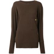 Pre-owned Cashmere tops Chanel Vintage , Brown , Dames