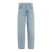 High Rise Baggy Taper Jeans Agolde , Blue , Dames