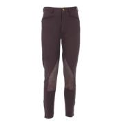 Pre-owned Cotton bottoms Jil Sander Pre-owned , Brown , Dames