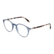 Ronde Montuur Bril Persol , Blue , Unisex