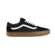 Old Skool Gumsole Skate Schoenen Vans , Black , Heren