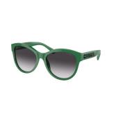 Groene zonnebril met grijze gradiëntlenzen Chanel , Green , Unisex
