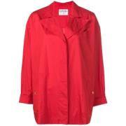 Pre-owned Nylon outerwear Chanel Vintage , Red , Dames