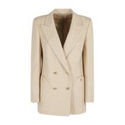 Dagelijkse Blazer Blazé Milano , Beige , Dames