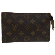 Pre-owned Canvas pouches Louis Vuitton Vintage , Brown , Dames