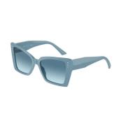 Blauwe Gradient Zonnebril Jc5001B 501219 Jimmy Choo , Blue , Dames