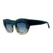 Retrofuturistische Cat Eye Zonnebril Thierry Lasry , Green , Dames