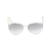 Pre-owned Acetate sunglasses Balenciaga Vintage , White , Dames