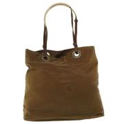 Pre-owned Nylon totes Prada Vintage , Brown , Dames