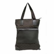 Pre-owned Canvas totes Gucci Vintage , Brown , Dames